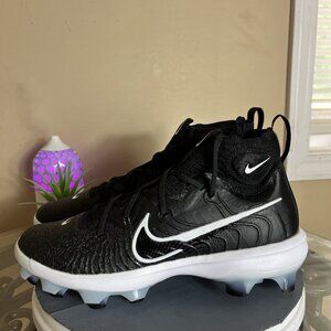 Nike Alpha Huarache NXT MCS Baseball Cleats Molded Mens Size‎ 12 Black New!